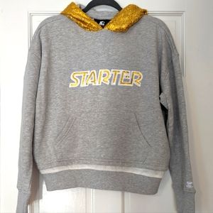 Sequins Starter Logo sweatshirt size S